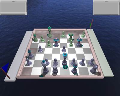 Fog of online war chess